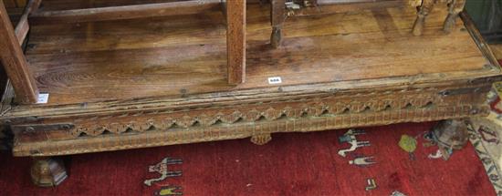 Indian hardwood coffee table